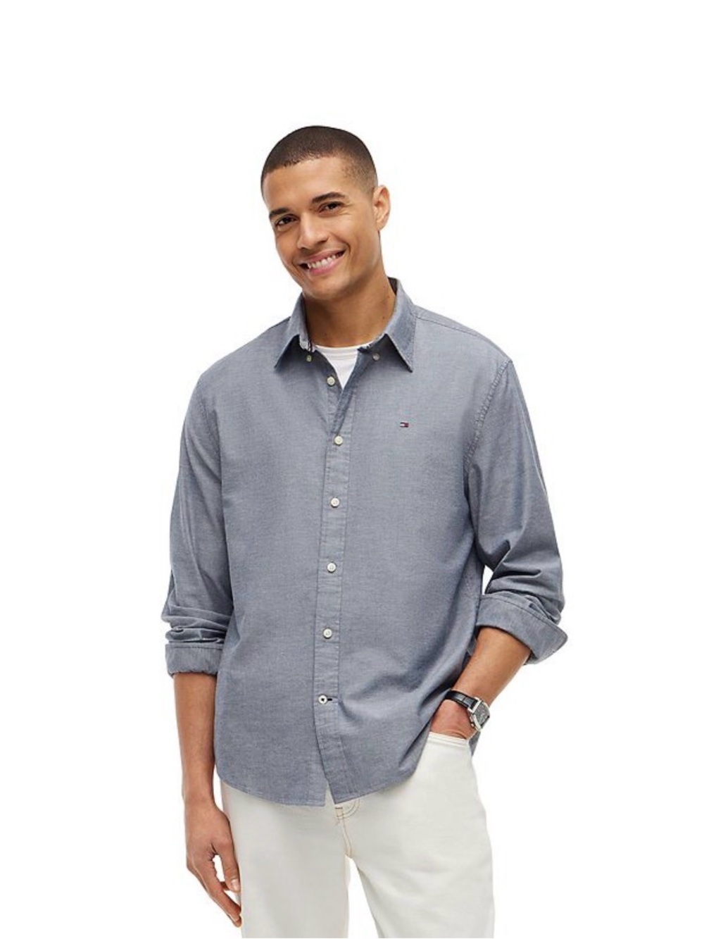 Tommy Hilfiger Regular Fit Essential Stretch
Oxford Shirt